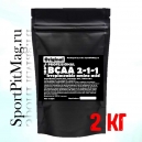 Купить BCAA 2-1-1 аминокислоты Wirud (БЦАА на развес) 2 кг