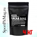 Купить BCAA 2-1-1 аминокислоты Wirud (БЦАА на развес) 4 кг